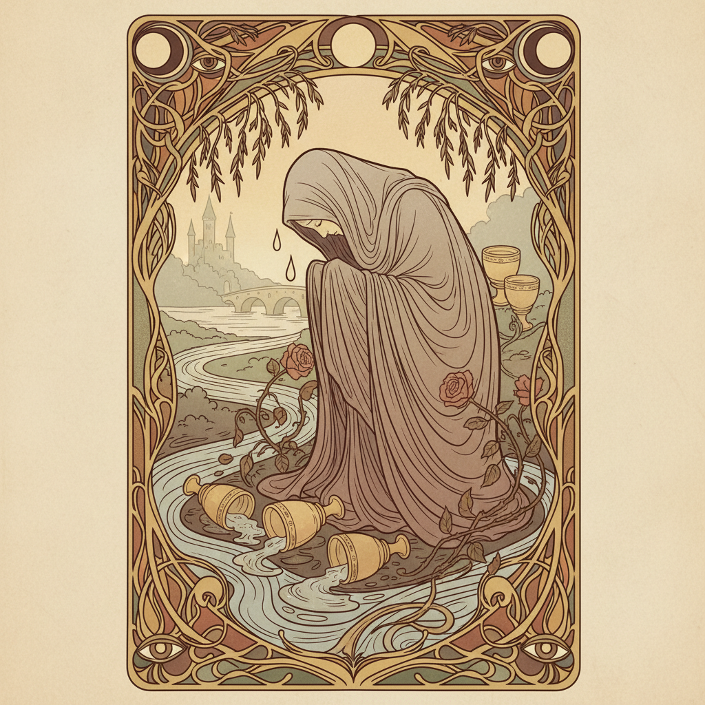 Five of Cups tarot card