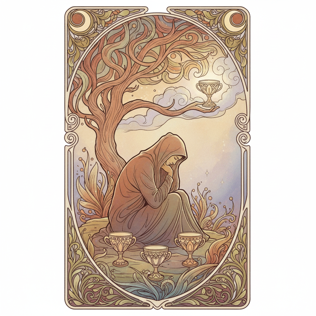 Four of Cups tarot card