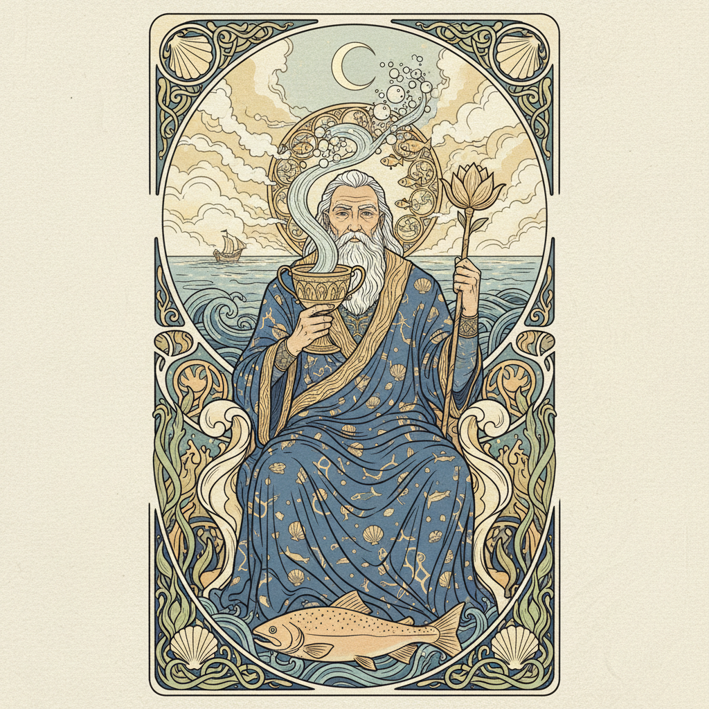 King of Cups tarot card