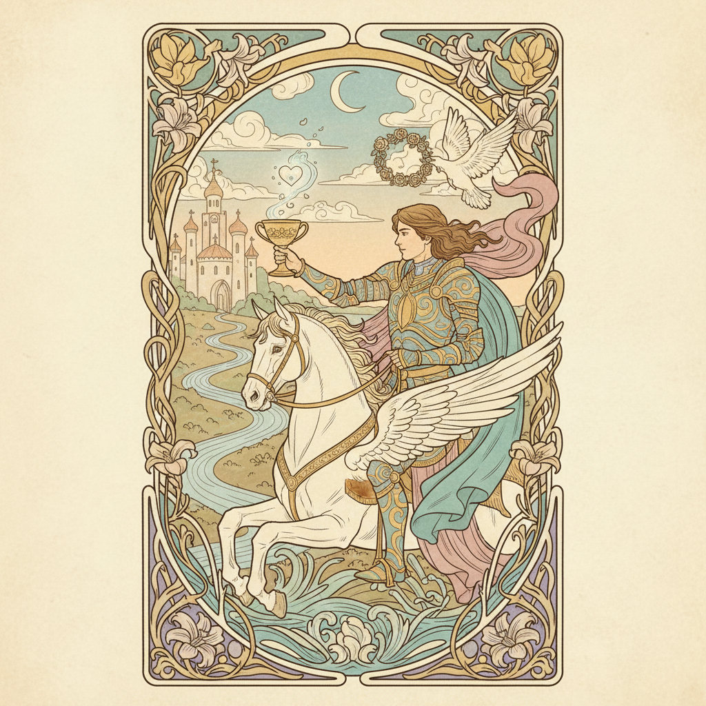 Knight of Cups tarot card