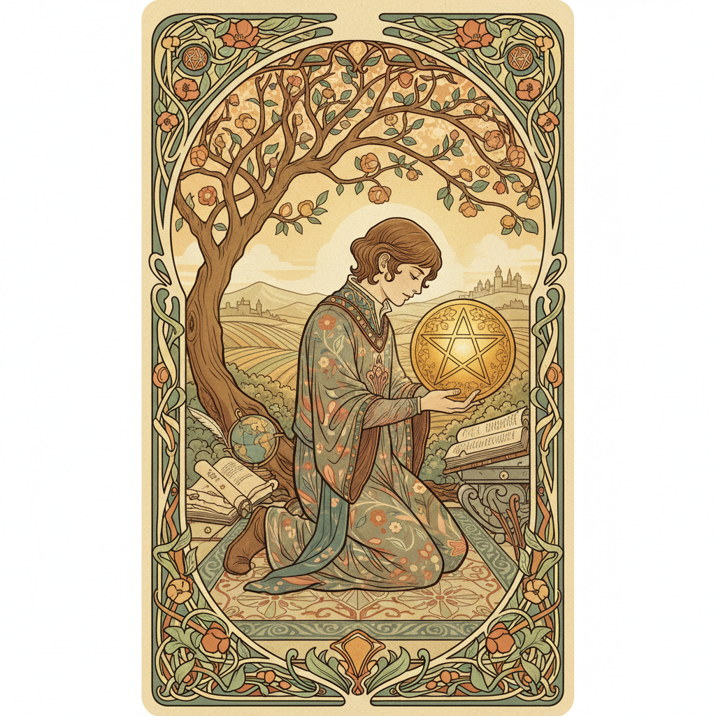 Page of Pentacles tarot card