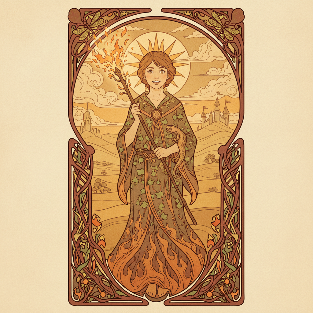Page of Wands tarot card