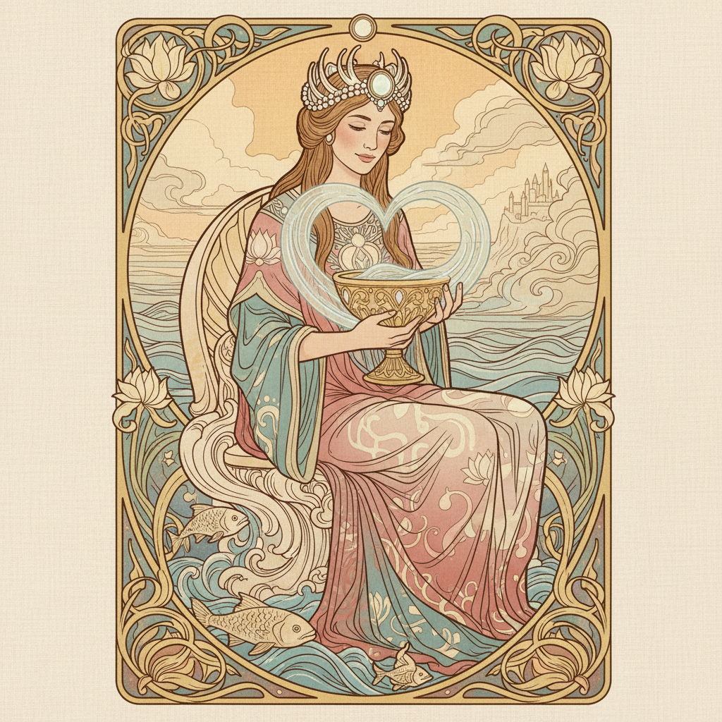 Queen of Cups tarot card