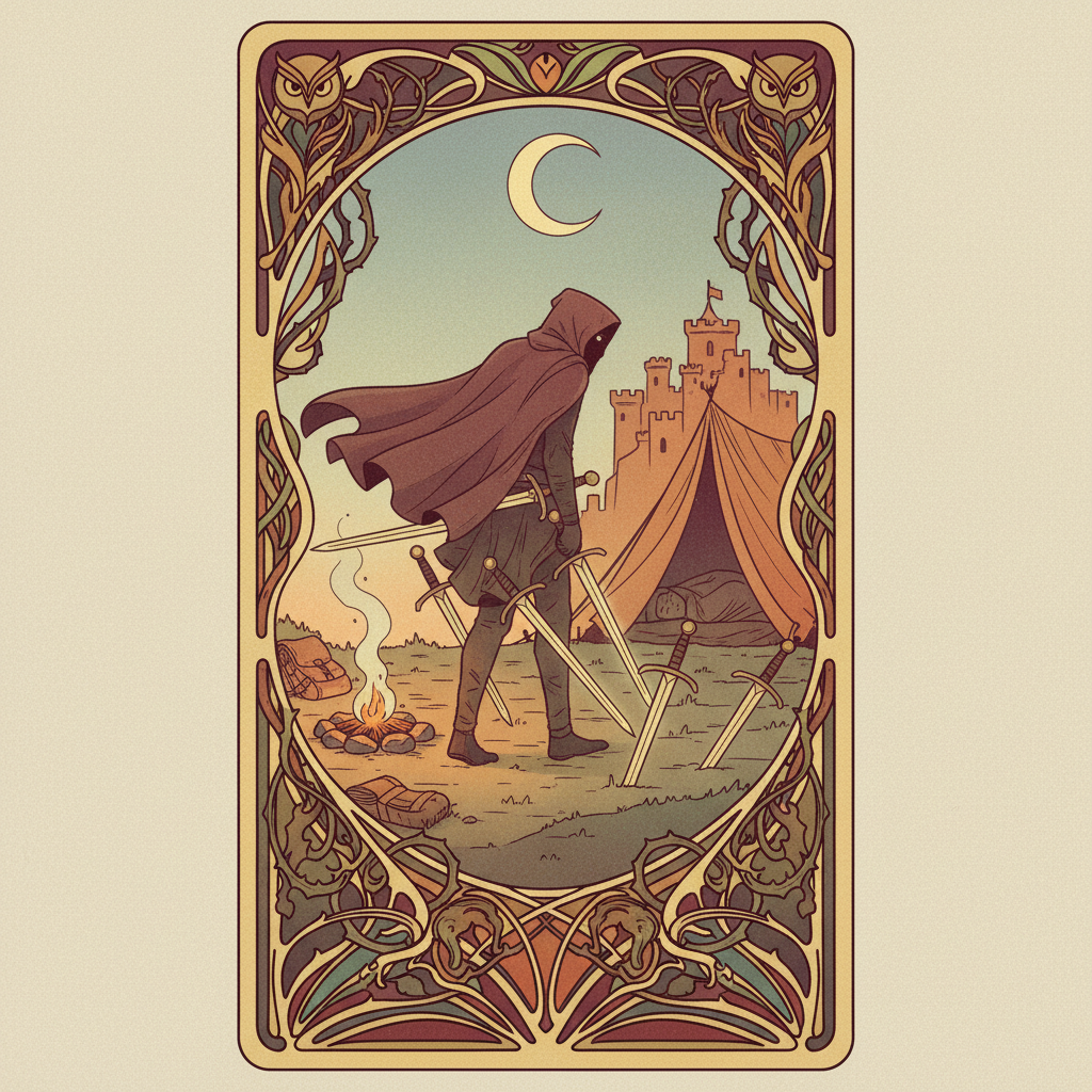 Seven of Swords tarot card