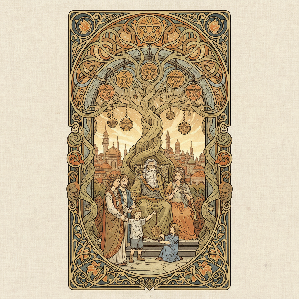 Ten of Pentacles tarot card