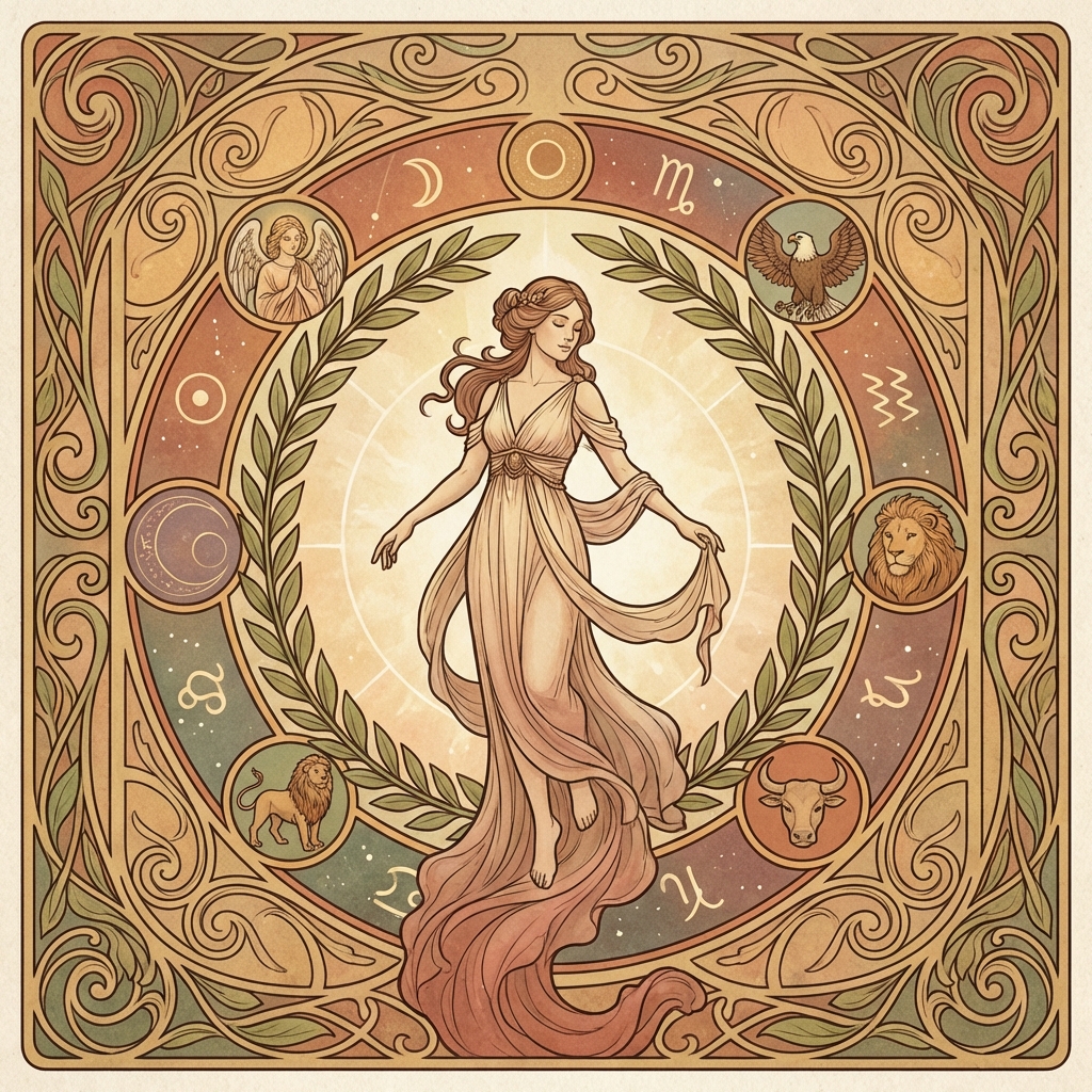 The World tarot card