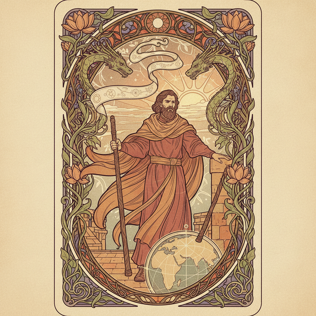 Two of Wands tarot card