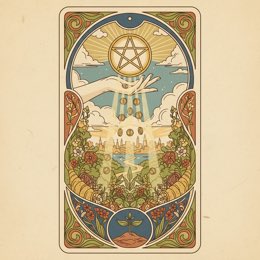 Ace of Pentacles tarot card