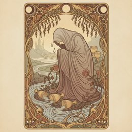 Five of Cups tarot card