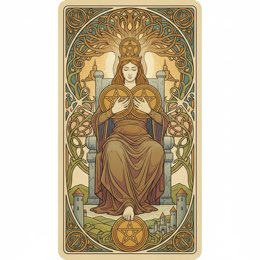 Four of Pentacles tarot card