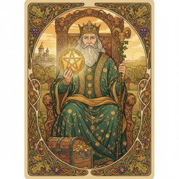 King of Pentacles tarot card