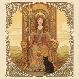 Queen of Wands tarot card
