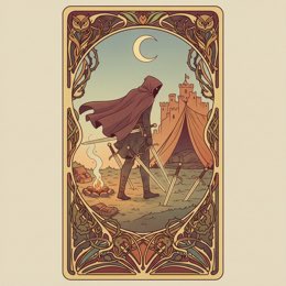 Seven of Swords tarot card