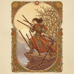 Seven of Wands tarot card
