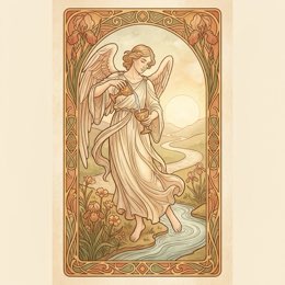 Temperance tarot card