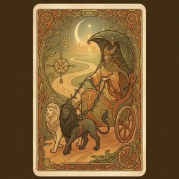 The Chariot tarot card