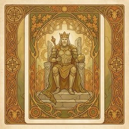The Emperor tarot card