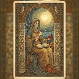 The High Priestess tarot card