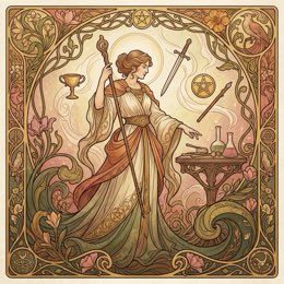 The Magician tarot card