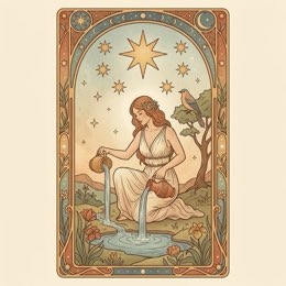 The Star tarot card