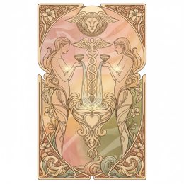 Two of Cups tarot card