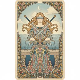 Two of Swords tarot card