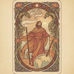 Two of Wands tarot card